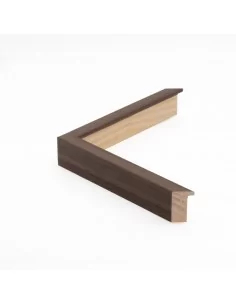 Muestra moldura Nordic 708/1760 · 18×41 mm · Nogal