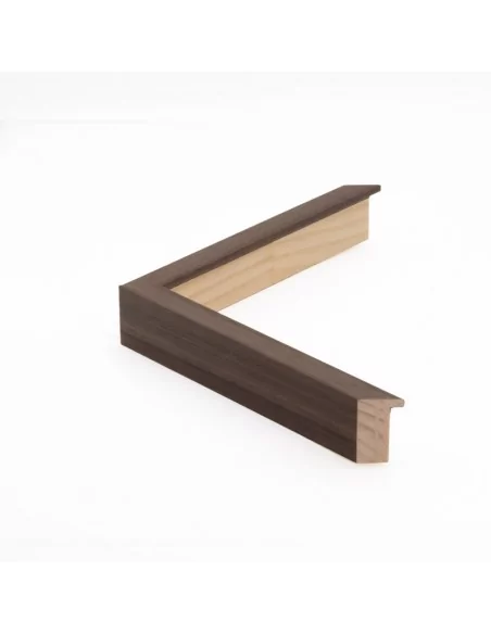 Muestra moldura Nordic 708/1760 · 18×41 mm · Nogal