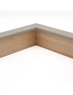 Muestra moldura Nordic 708/2830 · 18×41 mm · Gris 2