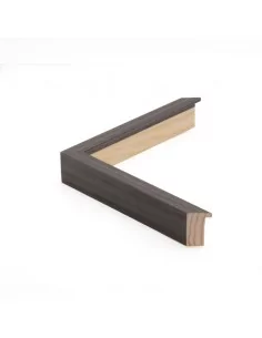 Muestra moldura Nordic 708/2865 · 18×41 mm · Gris