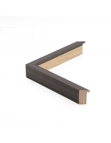 Muestra moldura Nordic 708/2865 · 18×41 mm · Gris