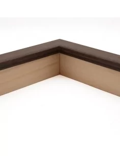 Muestra moldura Nordic 709/1760 · 28×52 mm · Nogal 2