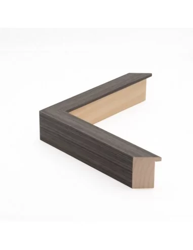 Muestra moldura Nordic 709/2865 · 28×52 mm · Gris Muestra moldura Nordic 709/2865 · 28×52 mm · Gris
