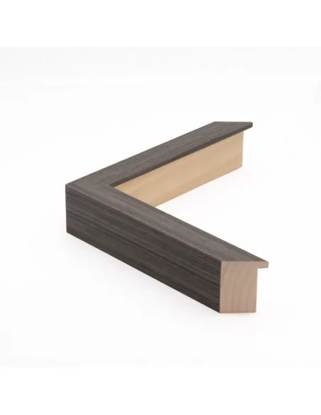 Muestra moldura Nordic 709/2865 · 28×52 mm · Gris Muestra moldura Nordic 709/2865 · 28×52 mm · Gris