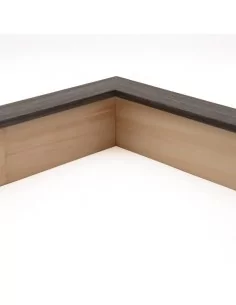 Muestra moldura Nordic 709/2865 · 28×52 mm · Gris 2