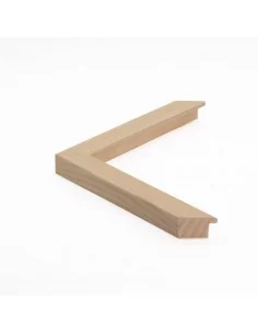 Muestra moldura Nordic 710/0305 · 28×25 mm · Roble
