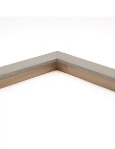 Muestra moldura Nordic 710/2830 · 28×25 mm · Gris 2