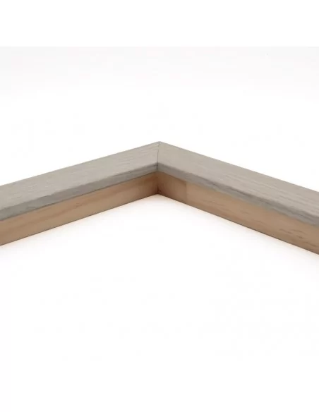 Muestra moldura Nordic 710/2830 · 28×25 mm · Gris Muestra moldura Nordic 710/2830 · 28×25 mm · Gris