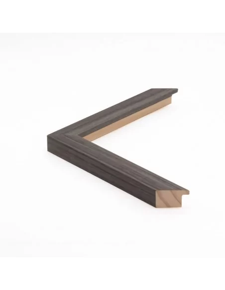 Muestra moldura Nordic 710/2865 · 28×25 mm · Gris Muestra moldura Nordic 710/2865 · 28×25 mm · Gris