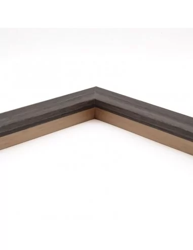 Muestra moldura Nordic 710/2865 · 28×25 mm · Gris Muestra moldura Nordic 710/2865 · 28×25 mm · Gris