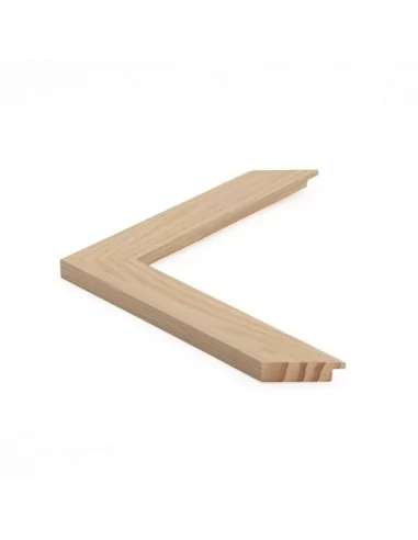 Muestra moldura Nordic 711/0305 · 38×15 mm · Roble Muestra moldura Nordic 711/0305 · 38×15 mm · Roble