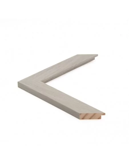 Muestra moldura Nordic 711/2830 · 38×15 mm · Gris Muestra moldura Nordic 711/2830 · 38×15 mm · Gris