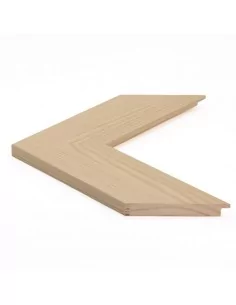 Muestra moldura Nordic 712/0305 · 85×17 mm · Roble