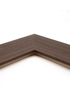 Muestra moldura Nordic 712/1760 · 85×17 mm · Nogal 2