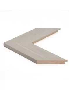 Muestra moldura Nordic 712/2830 · 85×17 mm · Gris