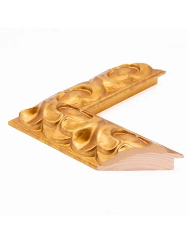 Muestra moldura Corazza 695/846 · 89×41 mm · Oro Muestra moldura Corazza 695/846 · 89×41 mm · Oro