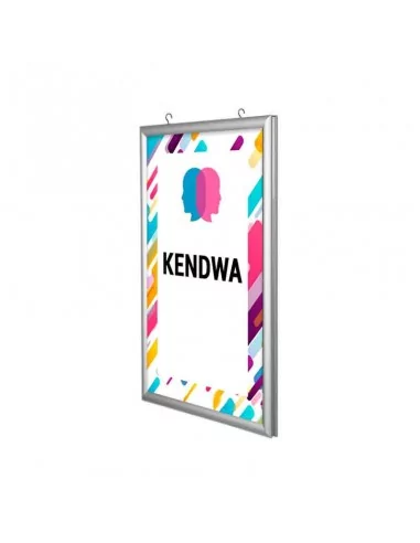 MOLDURA DE ALUMÍNIO DUPLO PARA POSTER E GRÁFICOS. MODELO KEDWA