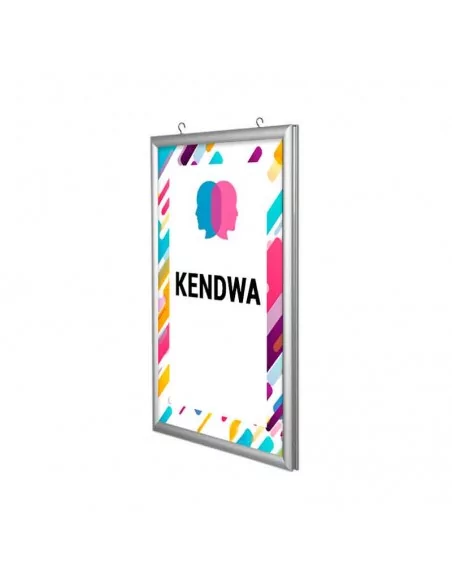 MOLDURA DE ALUMÍNIO DUPLO PARA POSTER E GRÁFICOS. MODELO KEDWA