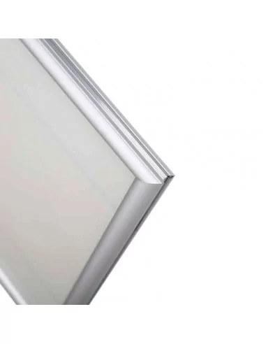 MOLDURA DE ALUMÍNIO DUPLO PARA POSTER E GRÁFICOS. MODELO KEDWA