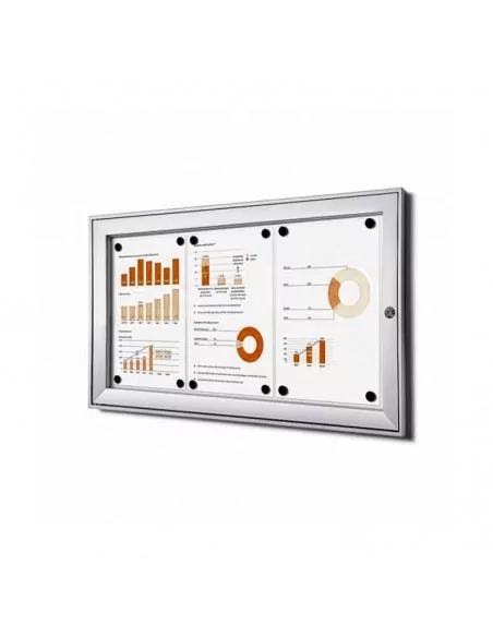 Vitrine magnétique pour l'intérieur. Modèle Shere