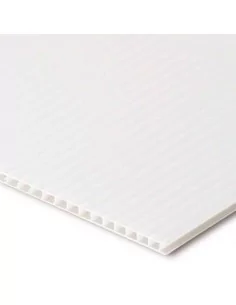 Polypropylène cellulaire blanc 3 mm plaque 3050 x 2050 mm