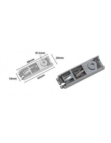 CLIP CONECTOR para travesaño de refuerzo AL-46.