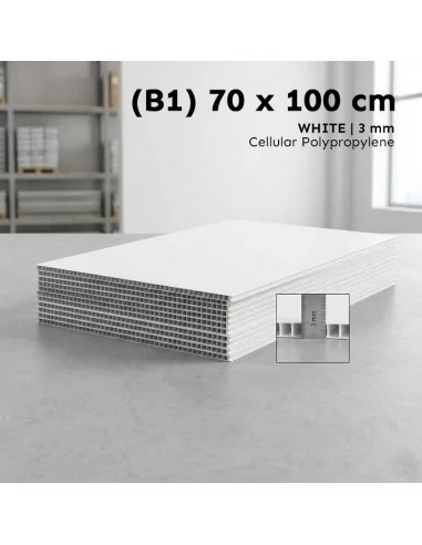 Polipropileno celular blanco 3 mm... Polipropileno celular blanco 3 mm...