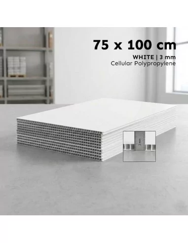 Polipropileno celular blanco 3 mm... Polipropileno celular blanco 3 mm...