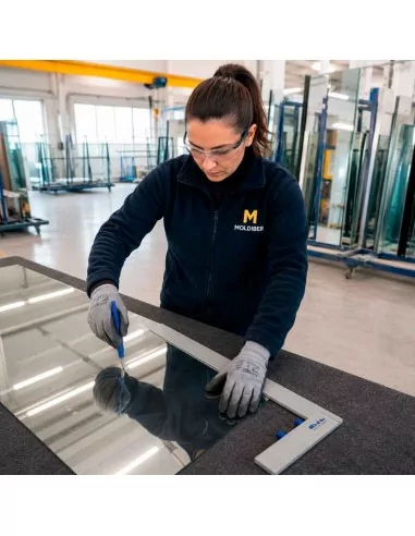 Équerre sans renfort pour découpe du verre Bohle