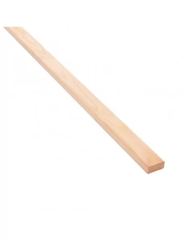 Sarrafio de Madeira de Pinho Joint Finger 35x17 mm Bordos Arredondados