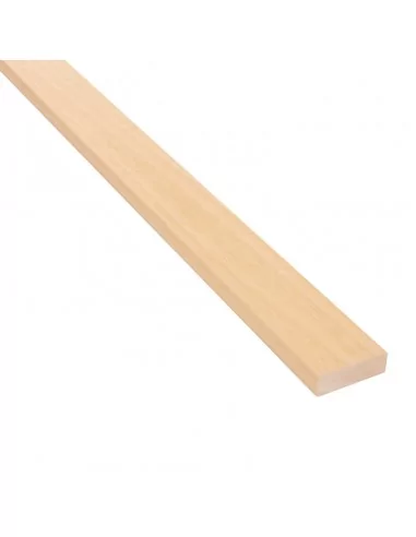 Tasseau en Bois Ayous 62x20 mm - Bords Arrondis Tasseau en Bois Ayous 62x20 mm - Bords Arrondis