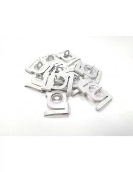 COLGADOR METÁLICO BLANCO PARA FALSO TECHO PERFIL 24 mm COLGADOR METÁLICO BLANCO PARA FALSO TECHO PERFIL 24 mm