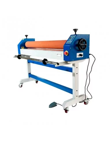 Laminador elétrico a frio 130 cm por segundo com patas e pedal de ação