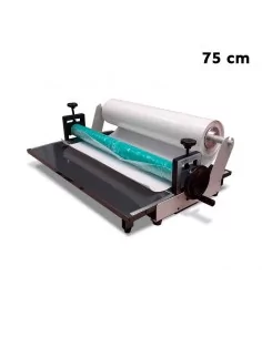 Laminadora manual 75 cm en frío de sobremesa con portarrollos 2