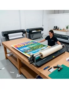 Laminateur Manuel à Froid 130 cm avec porte-rouleau