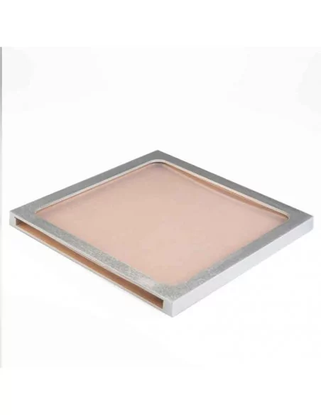Moldura prateada para disco de vinil Ø30 cm LP 45 RPM. Modelo OPERA Moldura prateada para disco de vinil Ø30 cm LP 45 RPM. Modelo OPERA