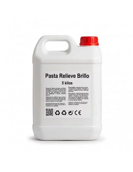 Pâte de relief brillante 5 kg