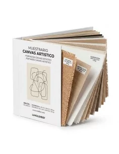 Mostruário de telas artísticas de belas artes