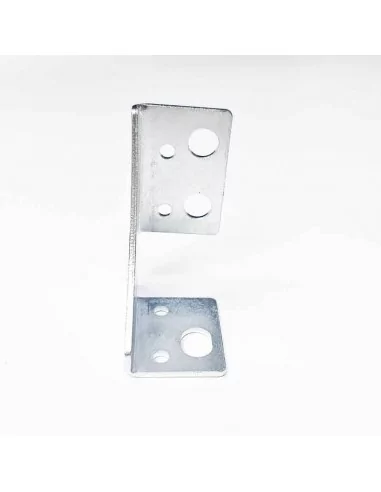 Escuadra metálica conector ángulo para perfiles de aluminio. 60 x 40 mm