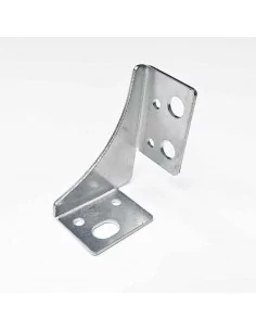 Escuadra metálica conector ángulo para perfiles de aluminio. 60 x 40 mm