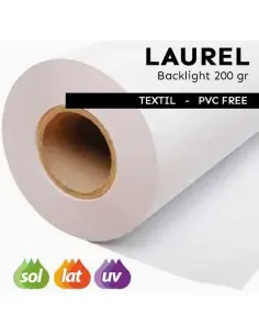 Textil retroiluminable Backlight poliéster Tango 200 g – Modelo Laurel