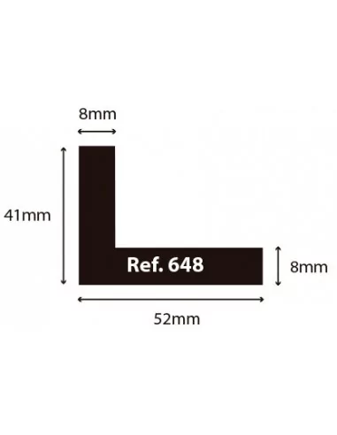 CAJA AMERICANA. 52x41mm. 4 caras teñidas. NEGRO MATE CAJA AMERICANA. 52x41mm. 4 caras teñidas. NEGRO MATE