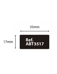 LISTON 35 x 17 mm ABETO CANTOS SUAVIZADOS 2