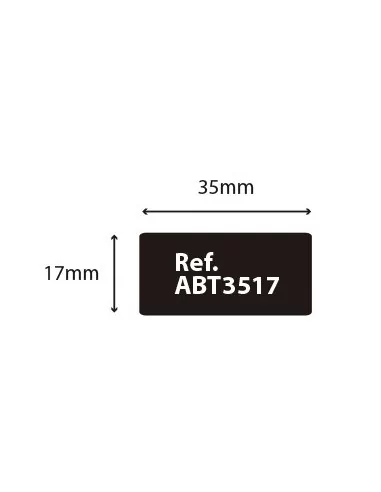 LISTON 35 x 17 mm ABETO CANTOS SUAVIZADOS
