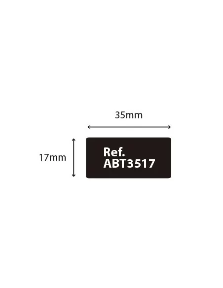 LISTON 35 x 17 mm ABETO CANTOS SUAVIZADOS