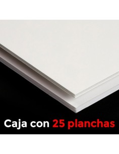 Cartón Pluma Blanco - La Riva