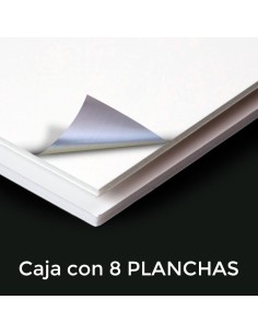 CARTÓN PLUMA ALUFOAM 10mm. 150 X 305   (Plancha)
