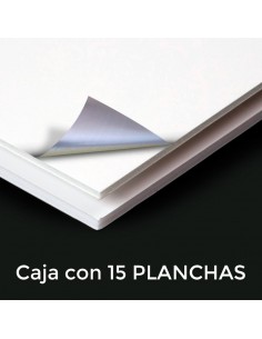 Carton Pluma 2mm Blanco 70x100cm DM176 - Yhappa