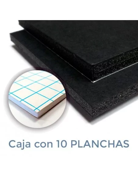 CARTÓN PLUMA BLACK NEGRO ALMA NEGRA 10mm. 100 X 200 (Plancha) CON ADHESIVO CARTÓN PLUMA BLACK NEGRO ALMA NEGRA 10mm. 100 X 200 (Plancha) CON ADHESIVO