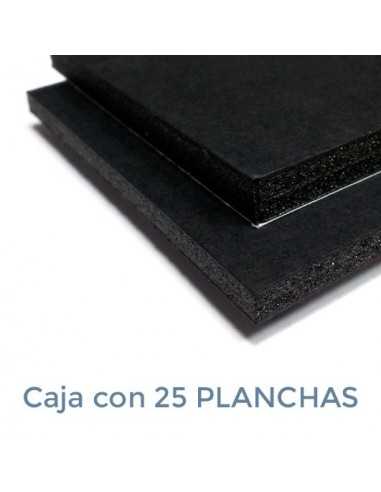 CARTÓN PLUMA BLACK NEGRO ALMA NEGRA 5mm.  100 X 200  (Plancha)